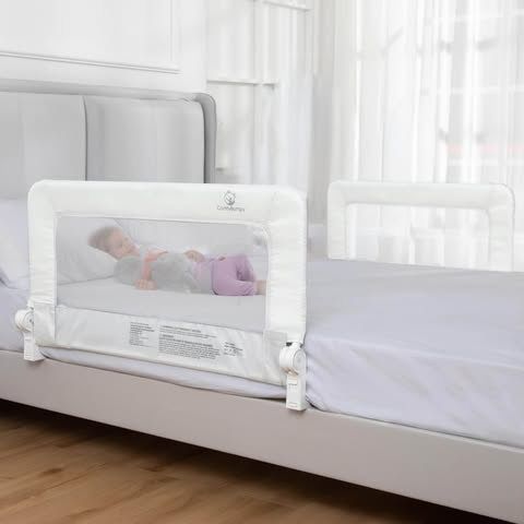 ComfyBumpy Regular 35.5" Bed Rail for Toddler Twin/Full/Queen/King, 2"-8" Mattress