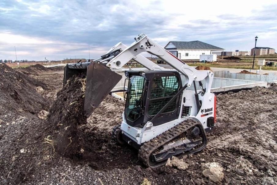 Bobcat T595 Compact Track Loader Rental – Skid Steer for Dirt, Gravel & Landscaping - $280 Half day