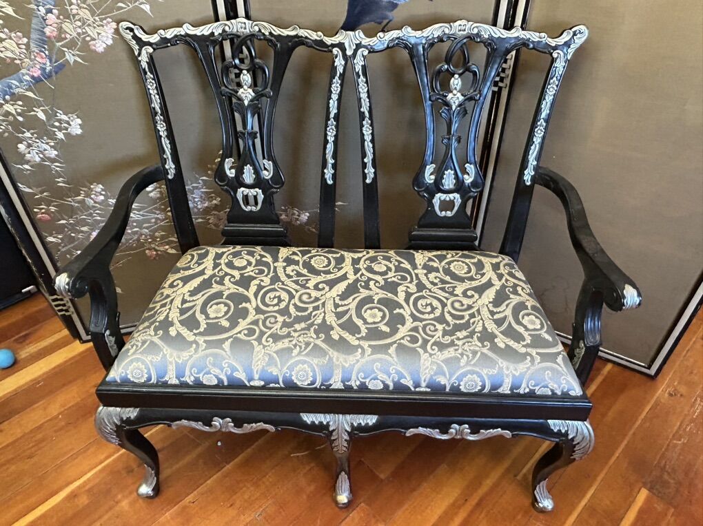 Korean Vintage Import - Handmade Loveseat