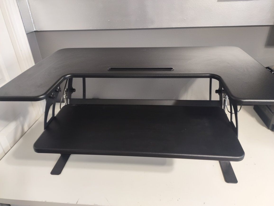 VIVO 36" Standing Desk Converter – Dual Monitor