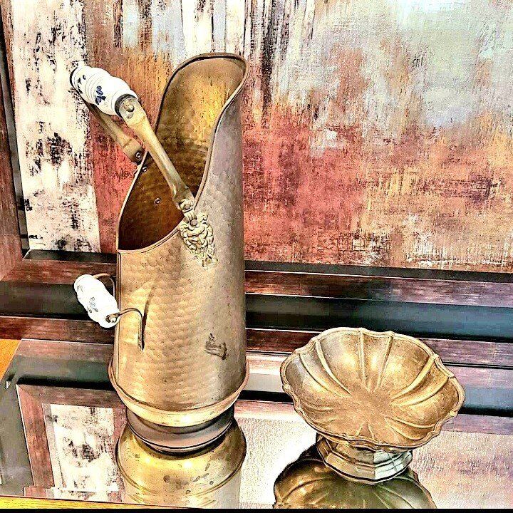 2 Piece French Brass Set