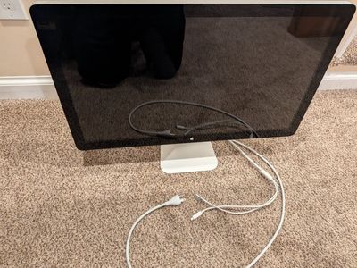 Apple Thunderbolt Display 27-inch Monitor with Integrated Cables