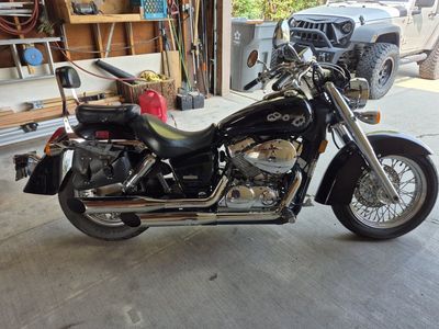 2004 Honda Shadow Aero VT750C with Cobra Exhaust