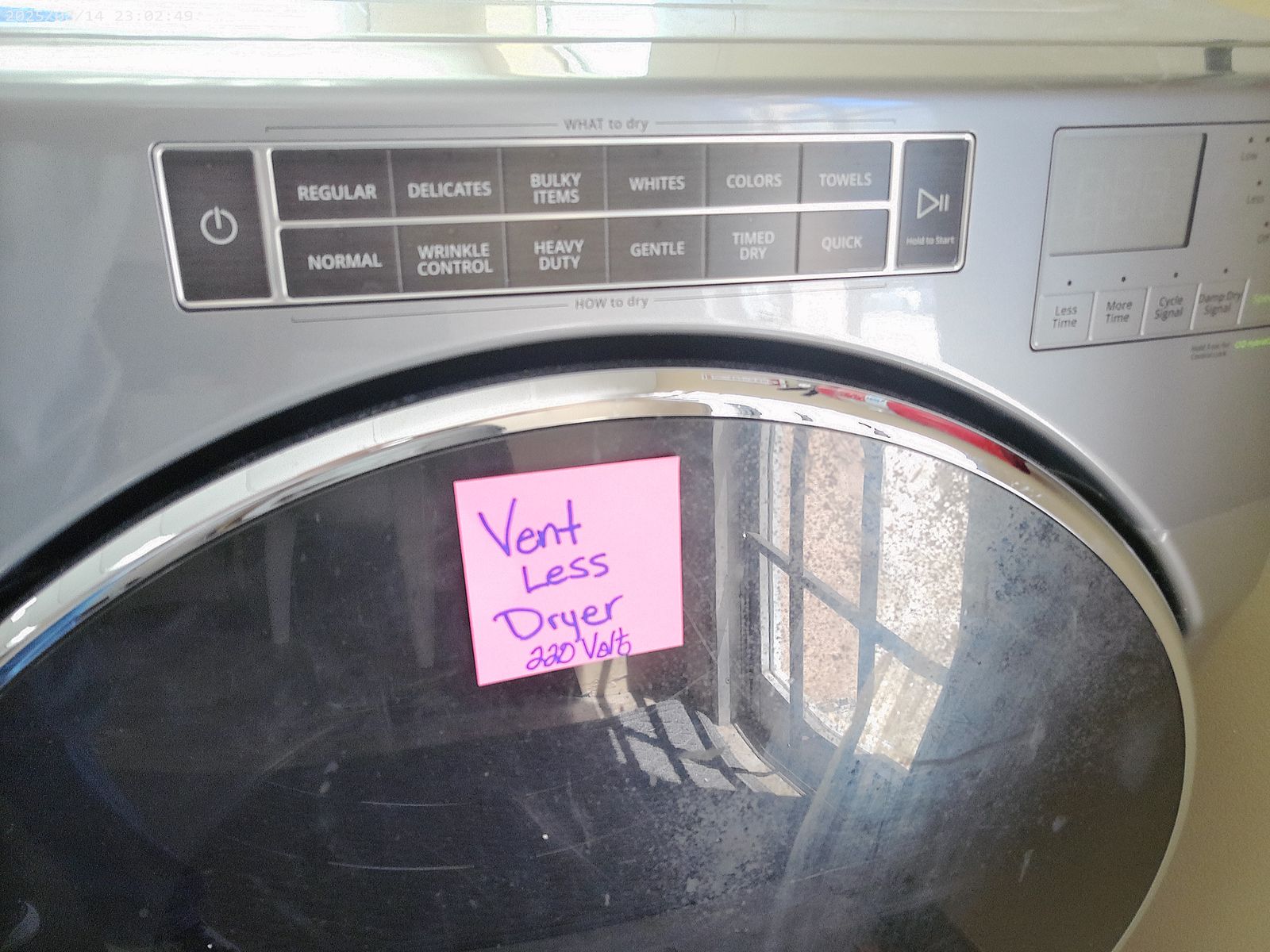 Ventless Whirlpol Electric Dryer~220 Volt~90 Day Guarantee~Works Like New!