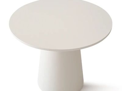 New in box! 35" Modern Round Pedestal Dining Table