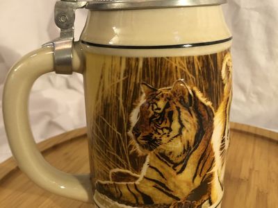Budweiser Endangered Species Stein - Asian Tiger