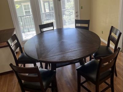 Wood Adjustable Table