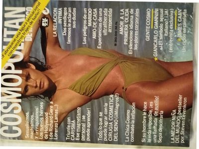 Vintage Mexican Cosmopolitan Magazine (Revista Cosmopolitan de Mexico Antigua)