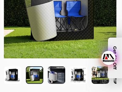 Two person portable sauna