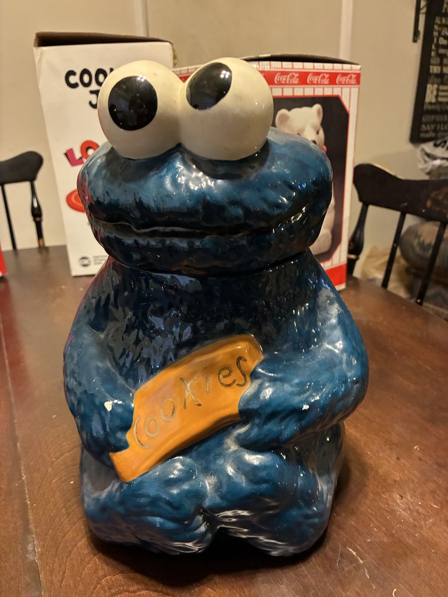 Collectible Cookie Monster cookie jar