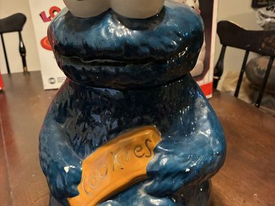Collectible Cookie Monster cookie jar
