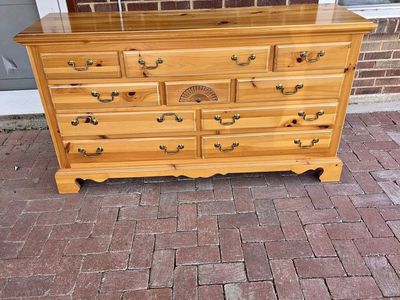 10 Drawer Solid Wood Dresser
