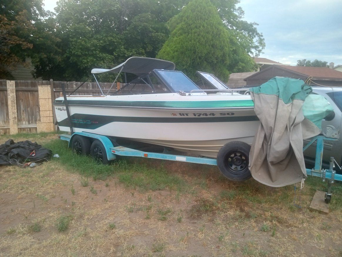Used Boat with Inboard Motor - Great for Recreation