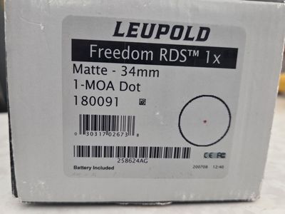 Leupold Freedom RDS