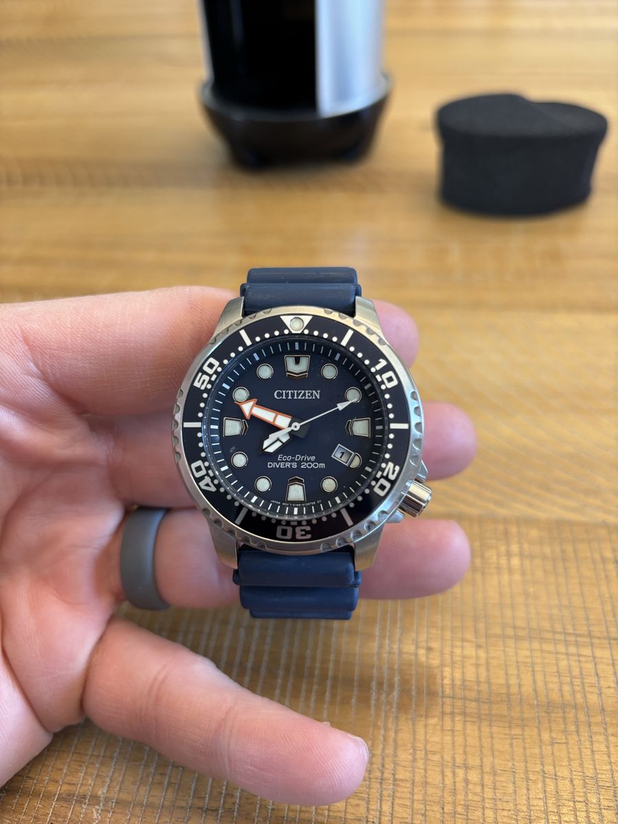 Citizen Promaster Eco Drive Blue Watch