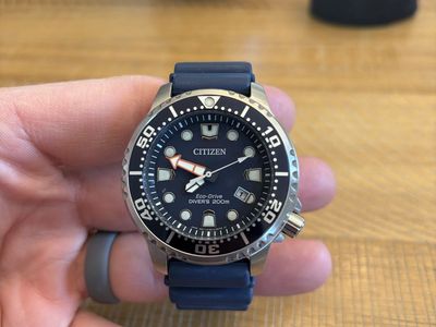 Citizen Promaster Eco Drive Blue Watch