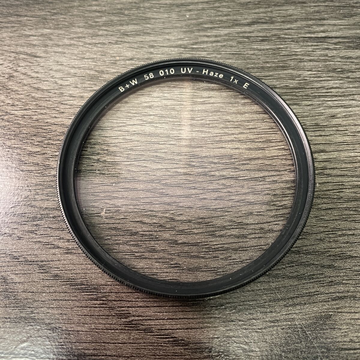 B+W 58mm 010 UV - Haze 1x E Camera Lens Filter