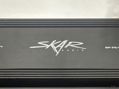 4 channel Skar audio amp