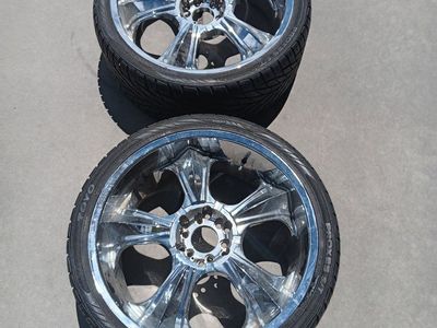 22” Toyo Tires + Rims – Like New – Need Gone ASAP
