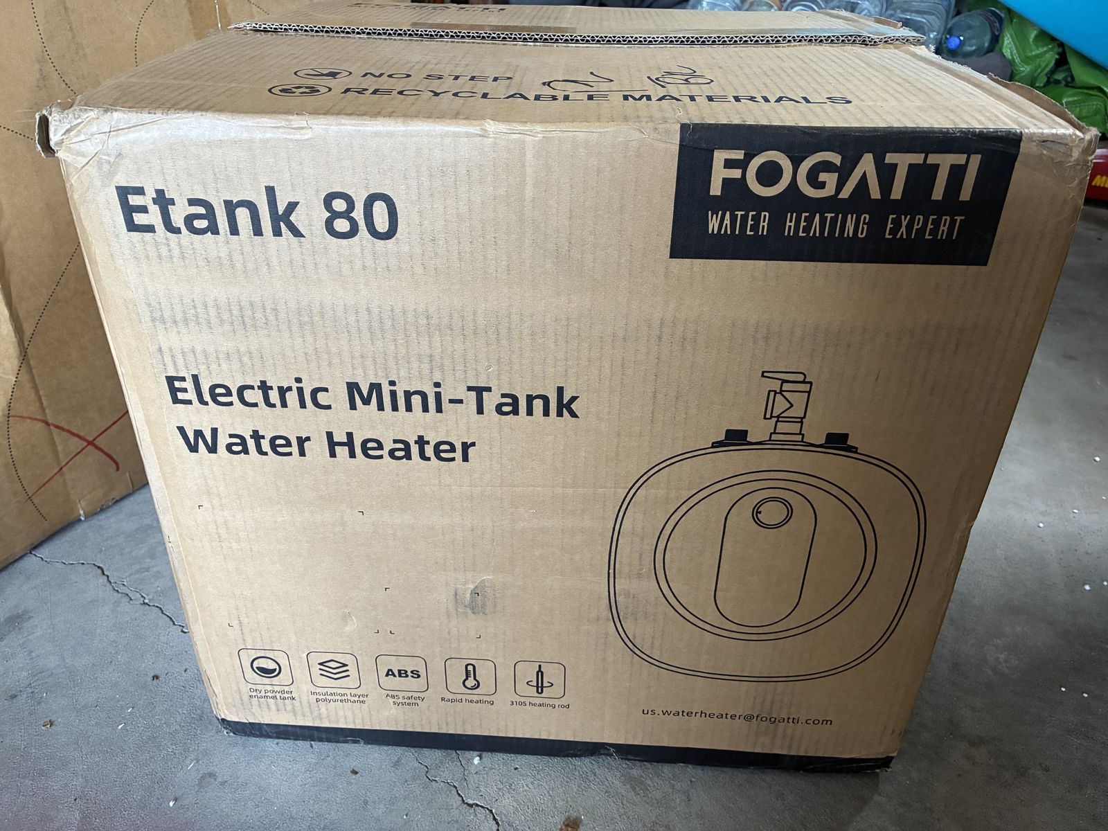 Fogatti Electric Water Heater