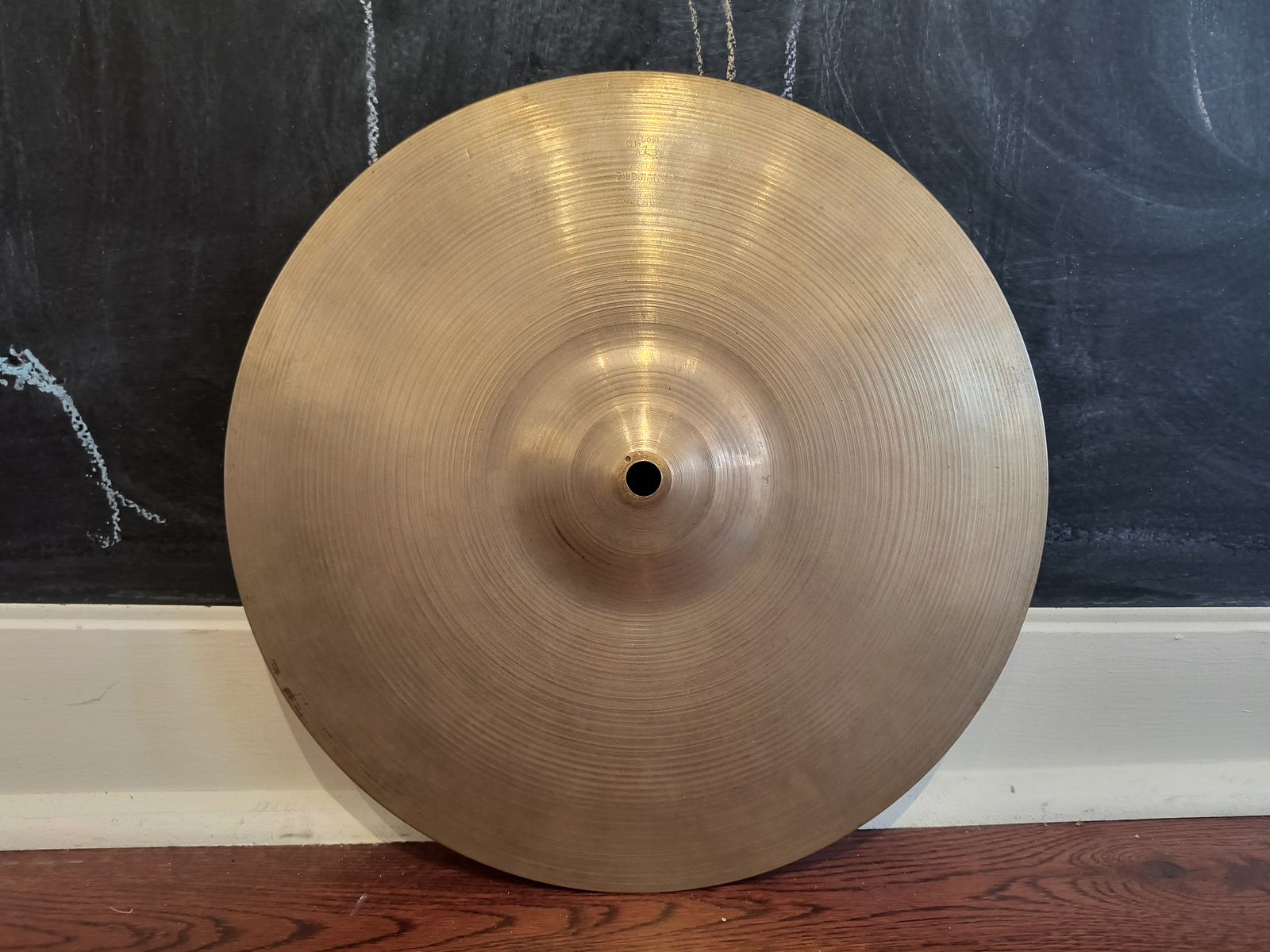 Vintage 1950s A Avedis Zildjian Small Stamp 13" Cymbal 660g