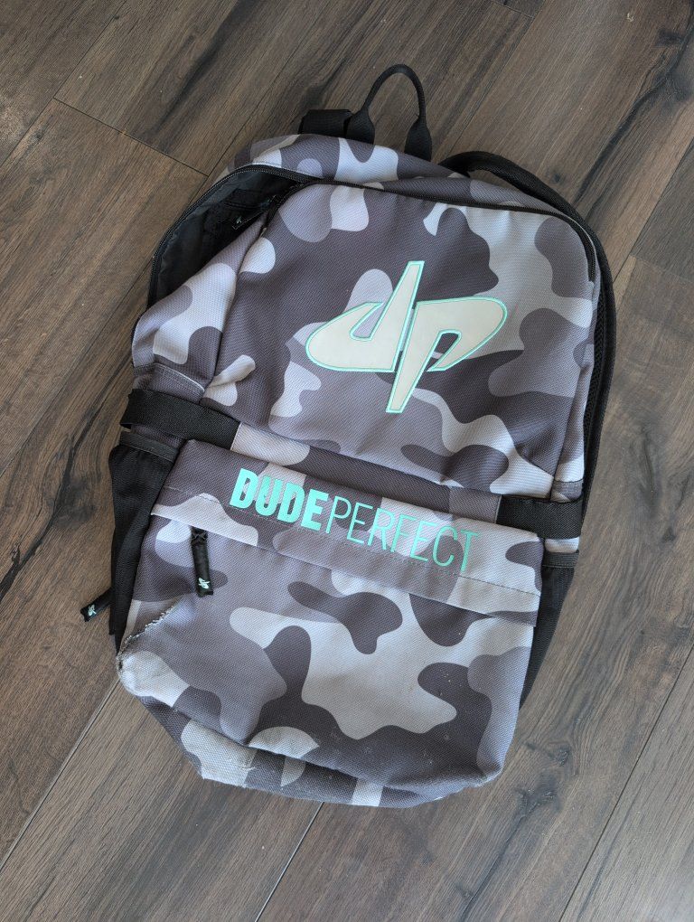 Dude Perfect Camo Backpack