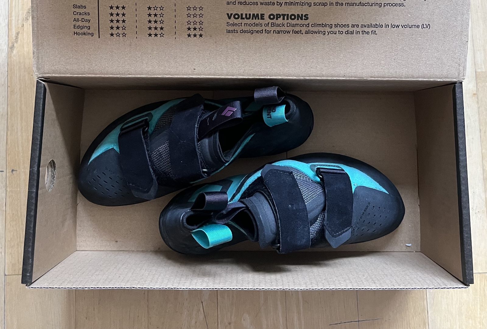 Black Diamond Women's Method Climbing Shoes 6.5 - Like New
