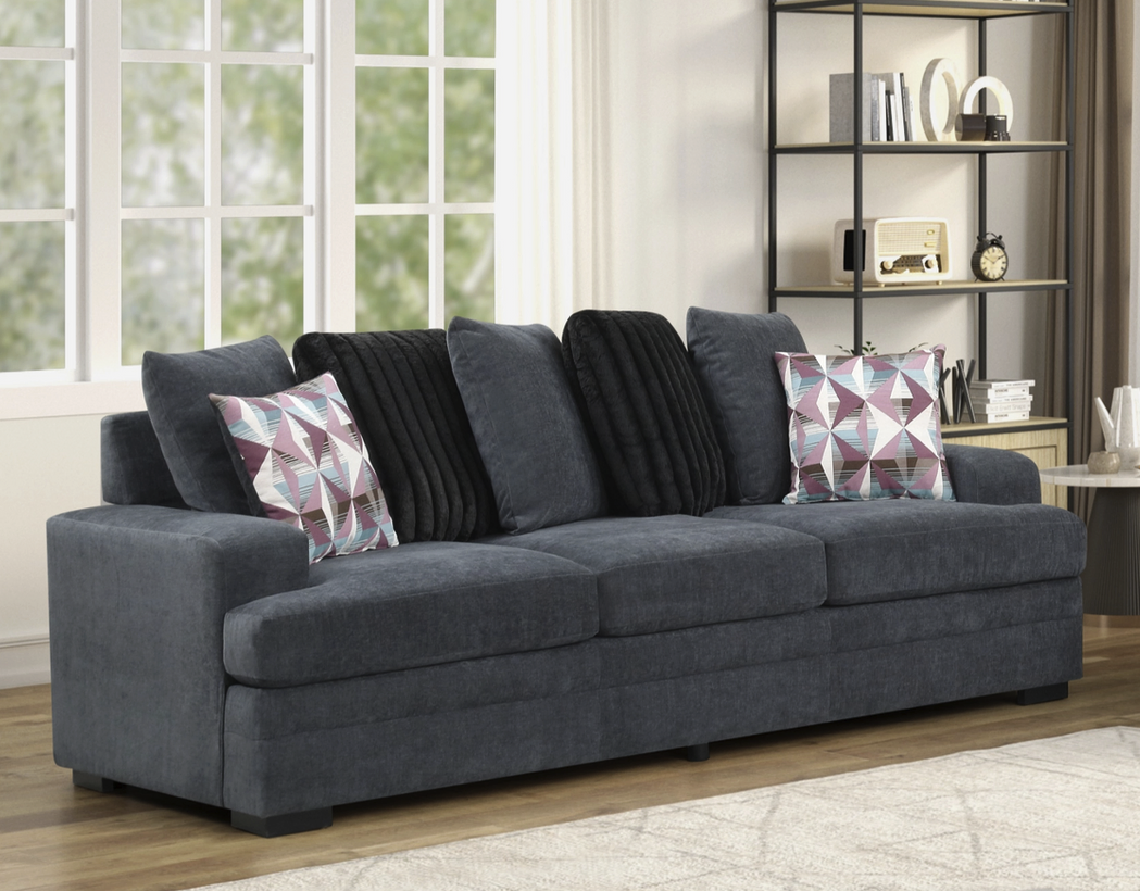 LABOR DAY SALE — JESSICA DARK GREY 2-PIECE SET — ONLY $849!