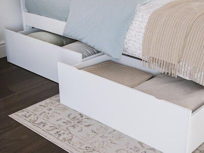 Twin/Full Under Bed Storage Drawers