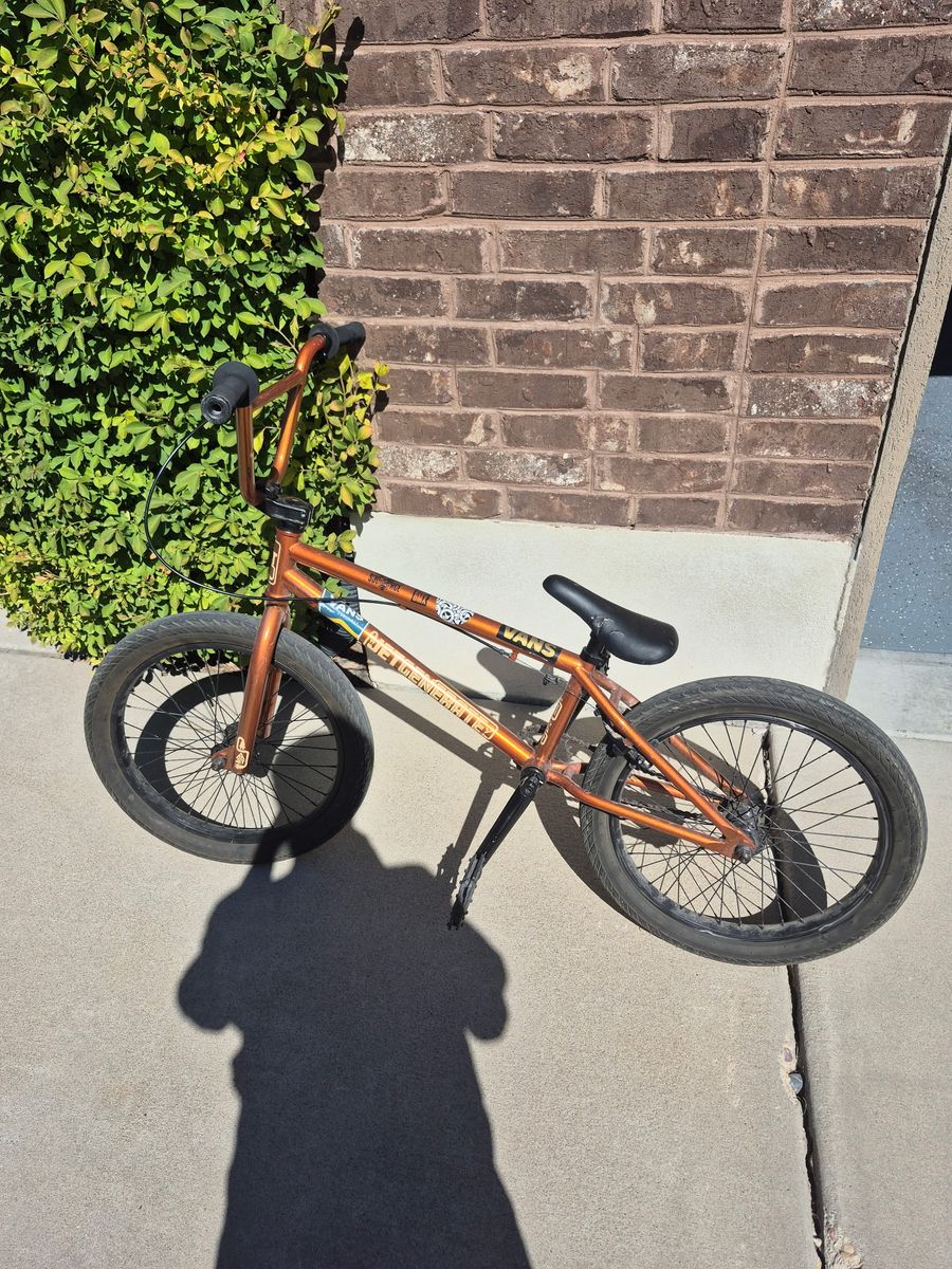 2022 Jet Generate BMX Bike Bronze Copper Freestyle Stunt Bicycle Used Good