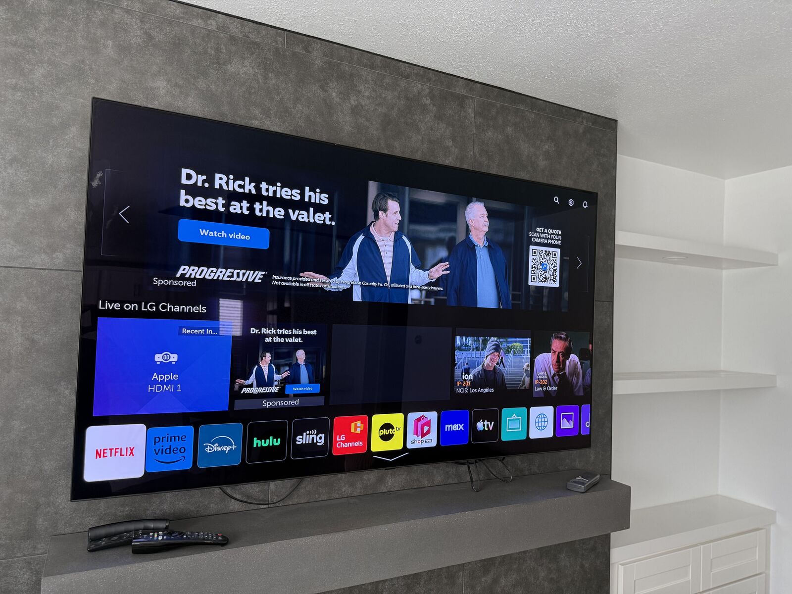 LG 65-inch Ultra Thin 4K Smart TV