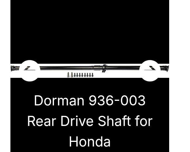 Rear Drive Shaft 936-003 for Honda (NEW)