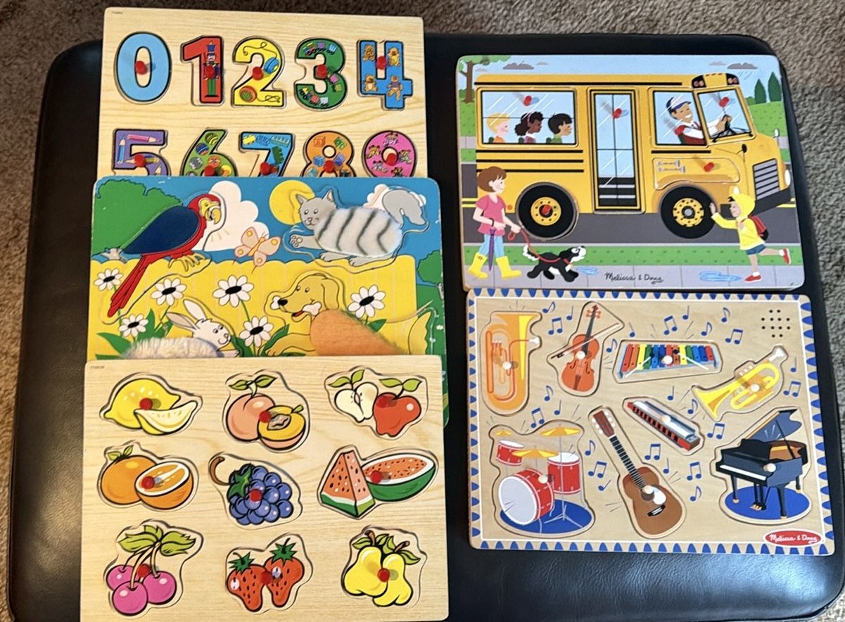 Puzzles (5)- Baby/Toddler