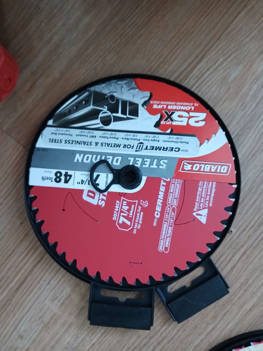 NEW Diablo 7-1/4" 48-Tooth Steel Demon Cermet II Metal Cutting Saw Blade (D0748CFA)