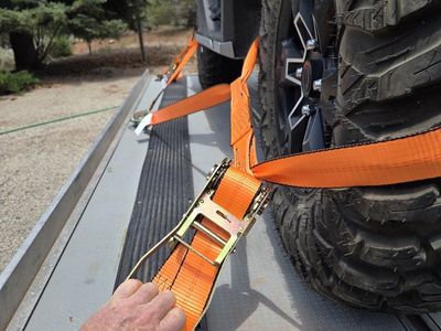 Tie down straps for Autos,trucks,sxs equipment.