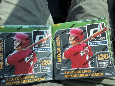 2 Sealed 2026 Donruss Baseball Mega Boxes