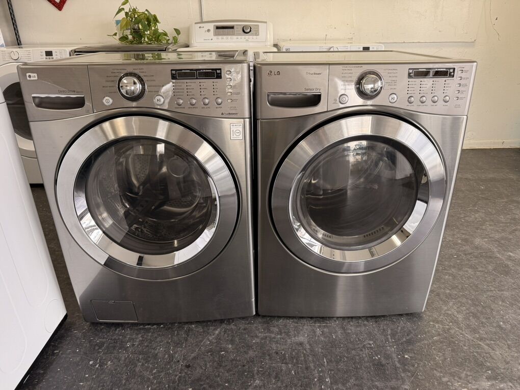 Lg Steam Gas Front Load Set