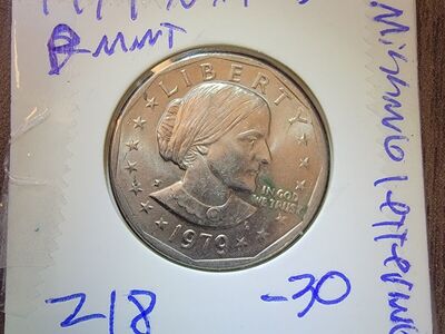 1979 Susan B. Anthony. defect.