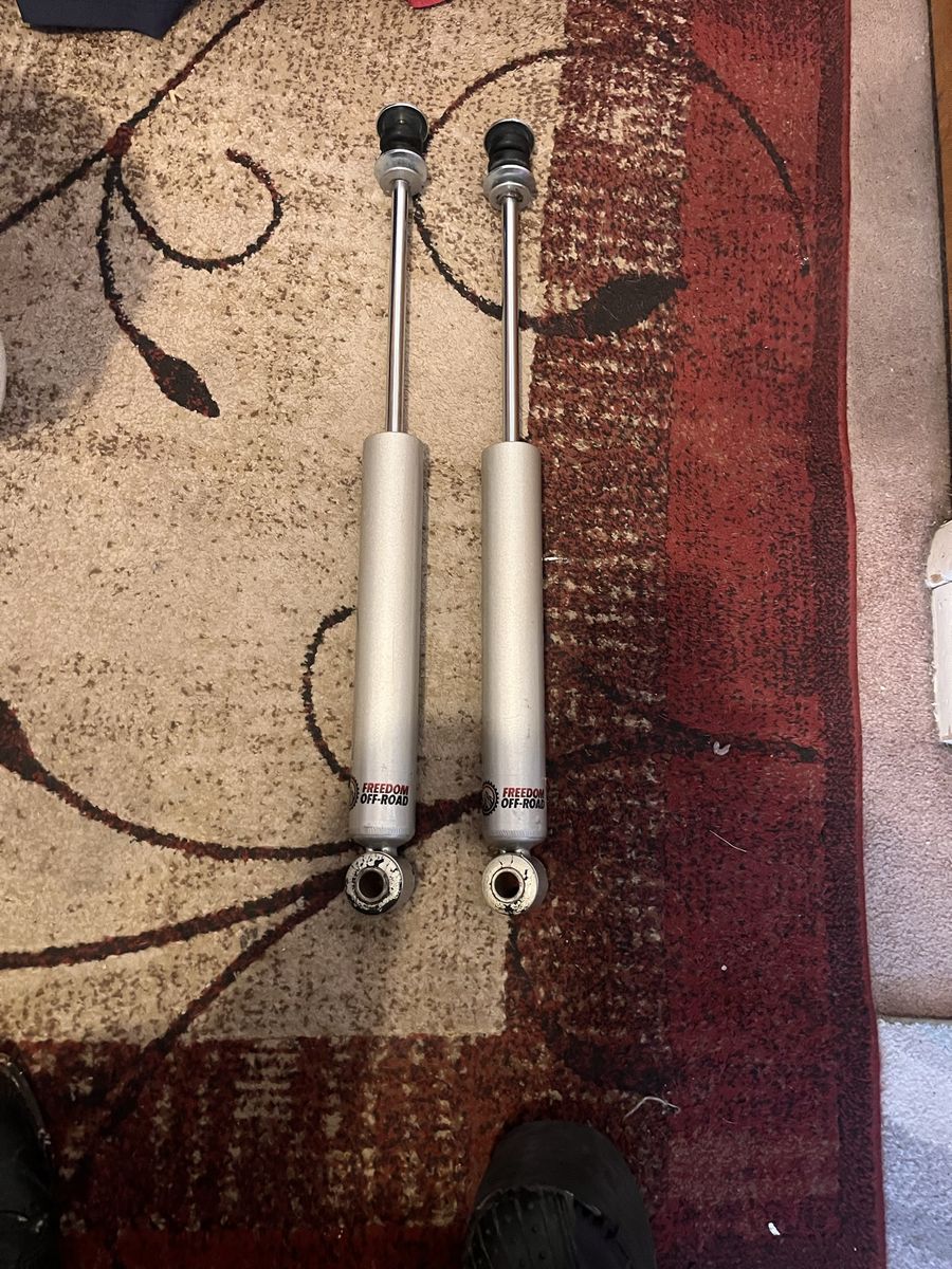 3rd gen 4Runner 0’ to 3’ lift shocks less than 50 miles on them.
