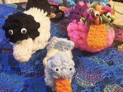 Crocheted Pooping Ducks Perfect for Easter Cg Free