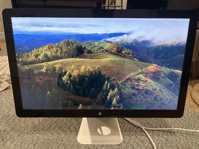 Apple 27” Thunderbolt Display – Excellent Condition