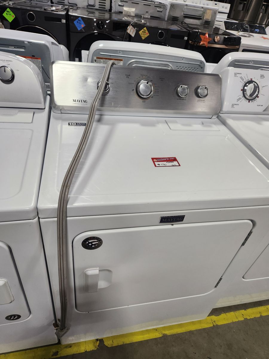 NICE MAYTAG TOPLOAD ELECTRIC DRYER! W-WARRANTY