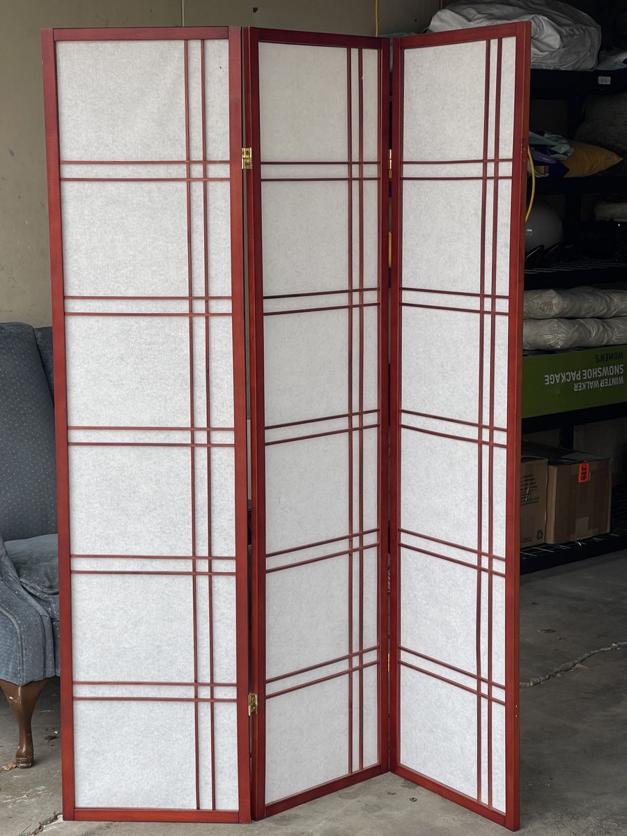 3-Panel Shoji Room Divider