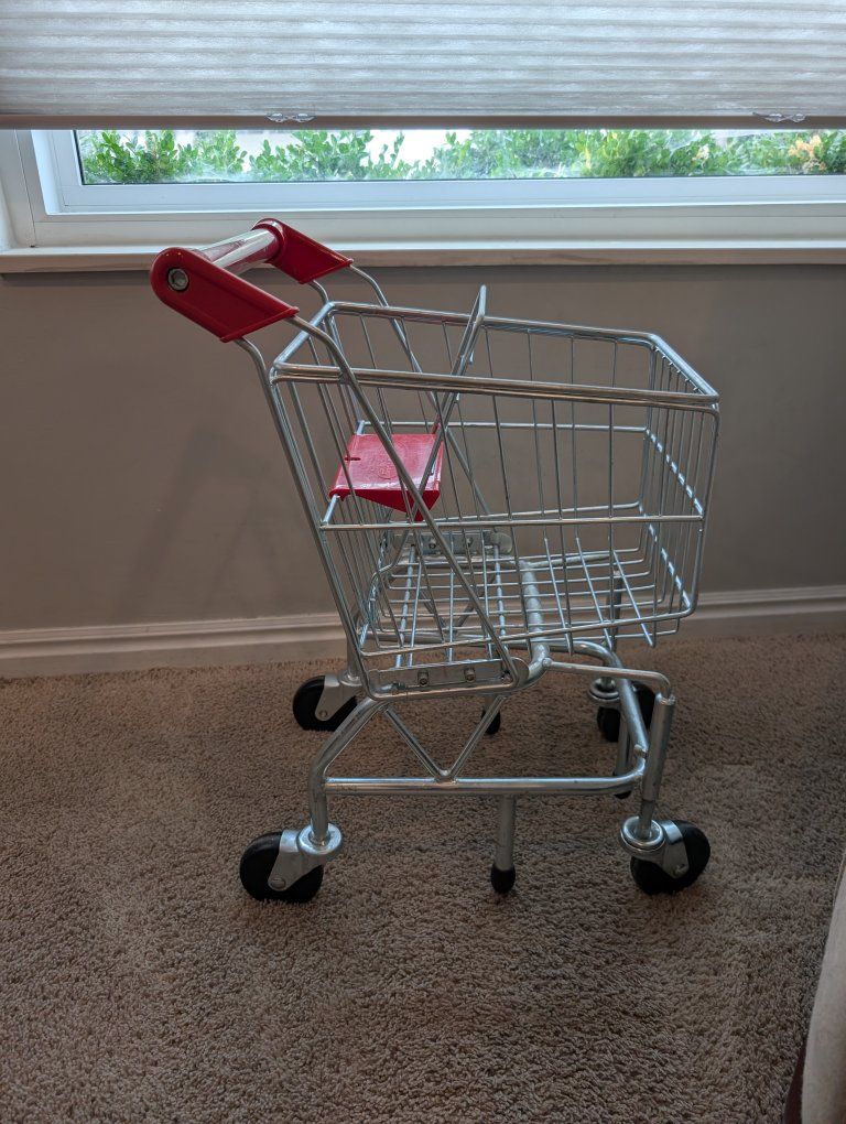 Kids mini shopping cart
