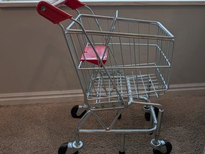 Kids mini shopping cart