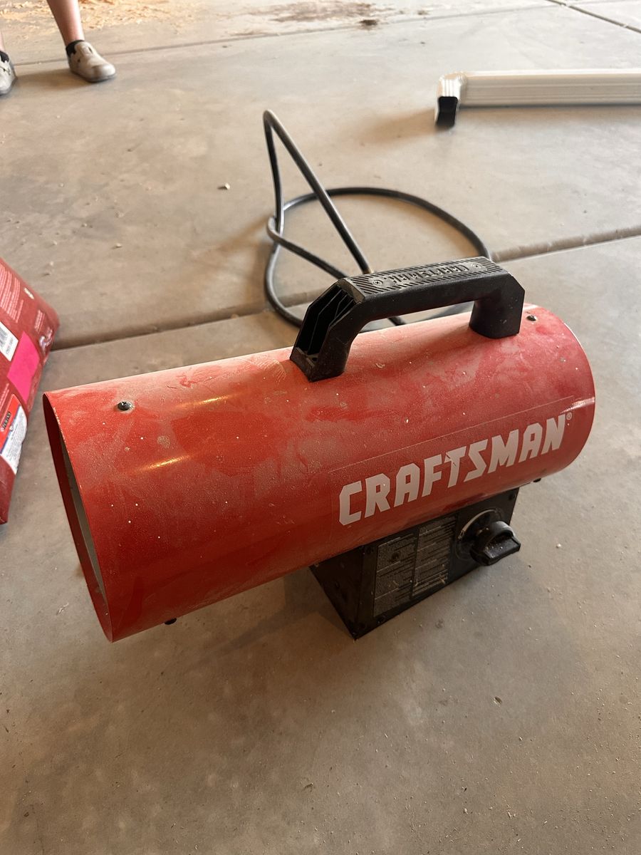 Craftsman propane heater