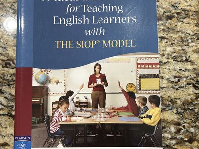 Pearson 99 Ideas Activities English Learners SIOP Model Book