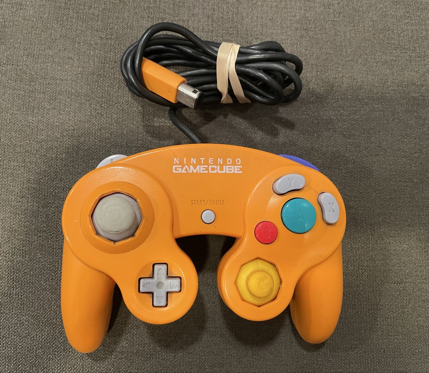 OEM GameCube Wired Controller DOL-003 Spice/Orange 