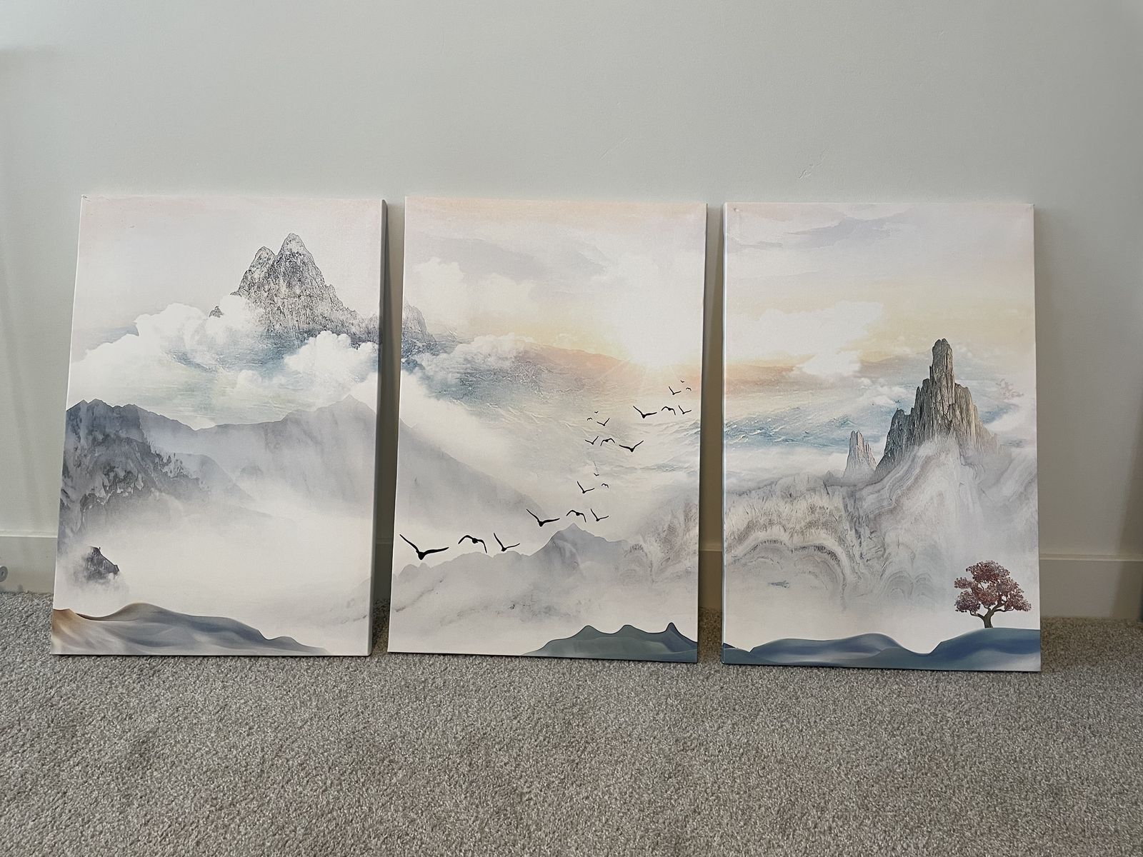 3 piece wall art