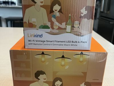 Linkind Wi-Fi Vintage Smart Filament LED Bulbs 4-Pack & 6-Pack Dimmable